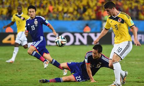 哥伦比亚vs日本2014