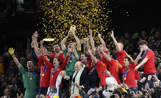 荷兰和西班牙获得过哪些世界杯冠军