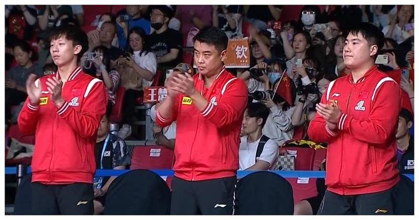男乒团体决赛:中国VS韩国的相关图片